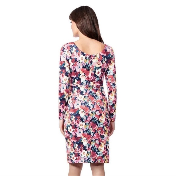 BETSY JOHNSON Long Sleeve Floral Dress - Picture 3 of 9